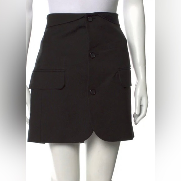 Helmet Lang sz 10 Black Blazer Skirt - Picture 1 of 8